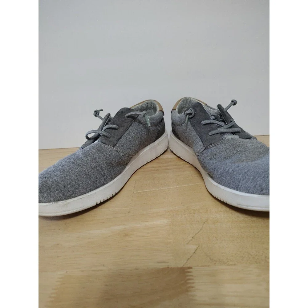 Hey Dude Hugo Stretch Shoes Men's Size: 9 Eu 42 Gray Casual Comfort Slip On
